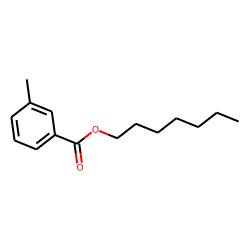 m-Toluic acid, heptyl ester