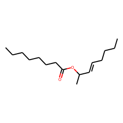 Octanoic acid, oct-3-en-2-yl ester