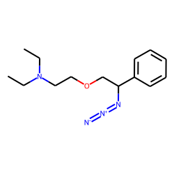 2-(B-diethylaminoethoxy)-1-phenylethylazide