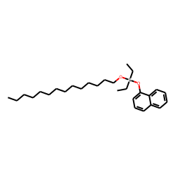 Silane, diethyl(1-naphthoxy)tetradecyloxy-