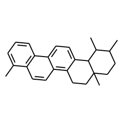 1,2,4a,9-Tetramethyl-1,2,3,4,4a,5,6,14b-octahydro-picene