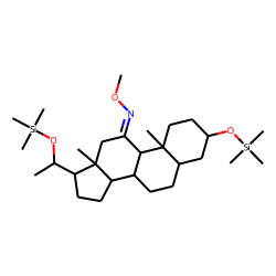 5-«alpha»-Pregnan-3-«alpha»,20-«alpha»-diol-11-one, MO-TMS