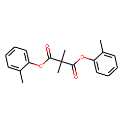 Dimethylmalonic acid, di(2-methylphenyl) ester