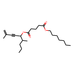 Glutaric acid, 2,6-dimethylnon-1-en-3-yn-5-yl heptyl ester