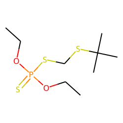 Phosphorodithioic acid, S-[(tert-butylthio)methyl] O,O-diethyl ester