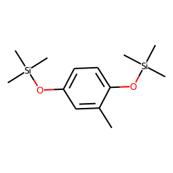 Methylhydroquinone, bis(trimethylsilyl) ether