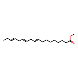 9,12,15-Octadecatrienoic acid, methyl ester