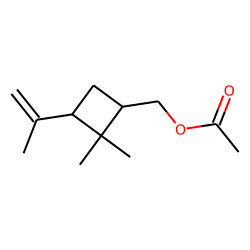 3-isopropenyl-2,2-dimethylcyclobutanemethyl acetate