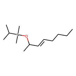 2-Dimethylisopropylsilyloxyoct-3-ene