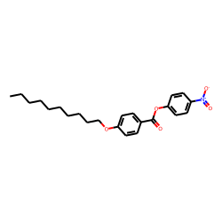 p-Nitrophenyl p-decyloxybenzoate