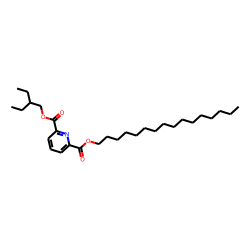 2,6-Pyridinedicarboxylic acid, 2-ethylbutyl hexadecyl ester