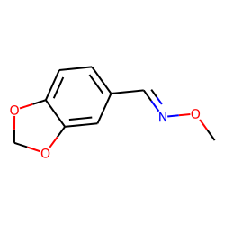 Benzaldehyde, 3,4-methylenedioxy, methoxime