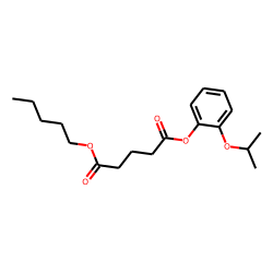 Glutaric acid, 2-isopropoxyphenyl pentyl ester