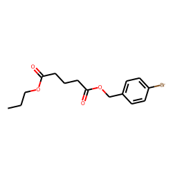 Glutaric acid, 4-bromobenzyl propyl ester