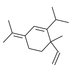 Cyclohexene, 6-ethenyl-6-methyl-1-(1-methylethyl)-3-(1-methylethylidene)-, (S)-