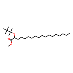 2-Hydroxy-stearic acid, methyl ester, 2-tBDMS ether