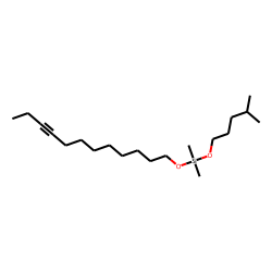 Silane, dimethyl(dodec-9-ynyloxy)isohexyloxy-