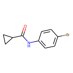 Cyclopropanecarboxamide, N-(4-bromophenyl)-