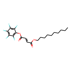 Fumaric acid, decyl pentafluorophenyl ester