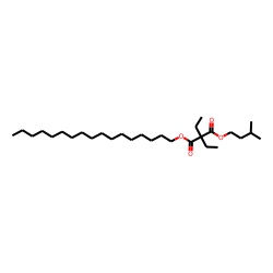 Diethylmalonic acid, heptadecyl 3-methylbutyl ester