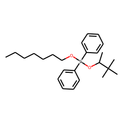 Silane, diphenyl(3,3-dimethylbut-2-yloxy)heptyloxy-