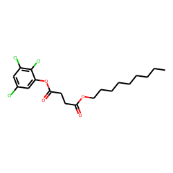 Succinic acid, nonyl 2,3,5-trichlorophenyl ester