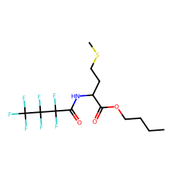 L-Methionine, N-heptafluorobutyryl-, butyl ester