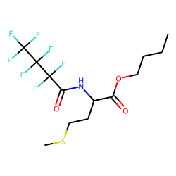 l-Methionine, n-heptafluorobutyryl-, butyl ester