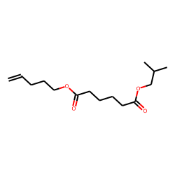 Adipic acid, isobutyl pent-4-enyl ester
