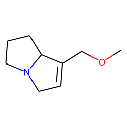 1-Methoxymethyl-1,2-dehydro-8«alpha»-pyrrolizidine