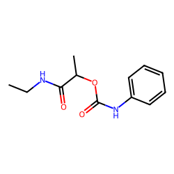 Propanamide, N-ethyl-2-[[(phenylamino)carbonyl]oxy]-, (R)-