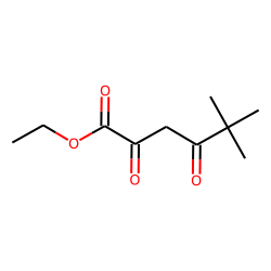 Hexanoic acid, 5,5-dimethyl-2,4-dioxo-, ethyl ester