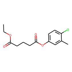 Glutaric acid, 4-chloro-3-methylphenyl ethyl ester