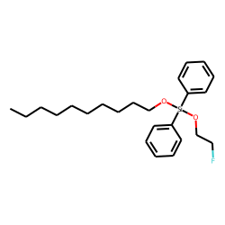 Silane, diphenyldecyloxy(2-fluoroethoxy)-