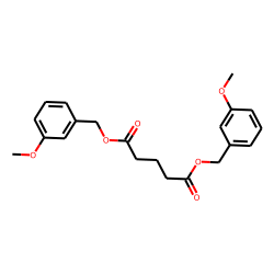 Glutaric acid, di(3-methoxybenzyl) ester