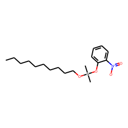 Silane, dimethyl(2-nitrophenoxy)decyloxy-