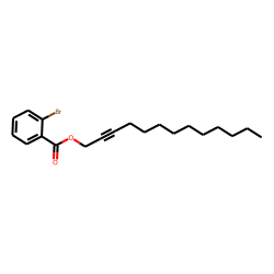 2-Bromobenzoic acid, tridec-2-ynyl ester
