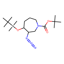 (3S,4S)-3-Azido-4-tert-butyldimethylsilyloxy-1-tert-butoxycarbonylazepane