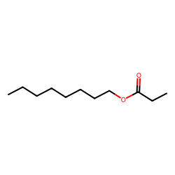 Propanoic acid, octyl ester