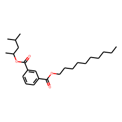 Isophthalic acid, decyl 4-methylpent-2-yl ester