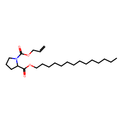 D-Proline, N-allyloxycarbonyl-, tetradecyl ester