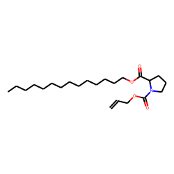 d-Proline, N-allyloxycarbonyl-, tetradecyl ester