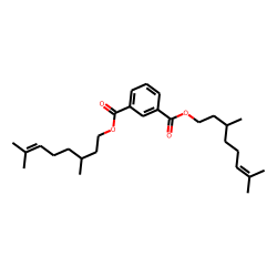 Isophthalic acid, di(3,7-dimethyloct-6-enyl) ester