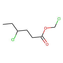 Chloromethyl 4-chlorohexanoate
