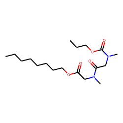 Sarcosylsarcosine, n-propoxycarbonyl-, octyl ester