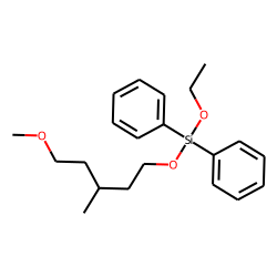 Silane, diphenylethoxy(5-methoxy-3-methylpentyloxy)-