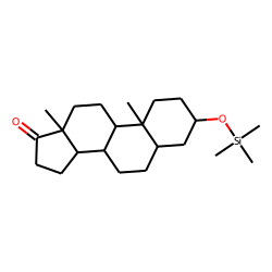Androstan-17-one, 3-[(trimethylsilyl)oxy]-, (3«alpha»,5«beta»)-