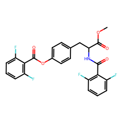 L-Tyrosine, N,O-bis(2,6-difluorobenzoyl)-, methyl ester