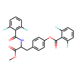 l-Tyrosine, N,O-bis(2,6-difluorobenzoyl)-, methyl ester