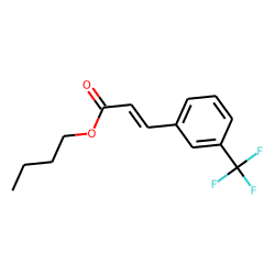 trans-3-(Trifluoromethyl)cinnamic acid, butyl ester